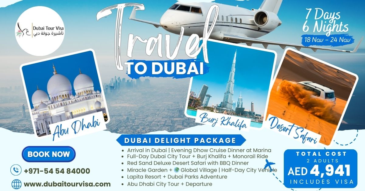 Dubai Delight Package 6 Nights 7 Days | with Visa