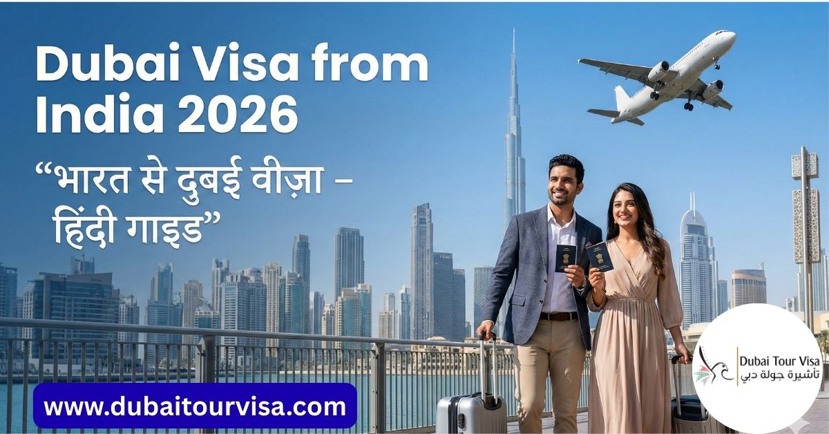 🇮🇳✈️ 2026 में भारत से दुबई वीज़ा कैसे लें? पूरी जानकारी हिंदी में